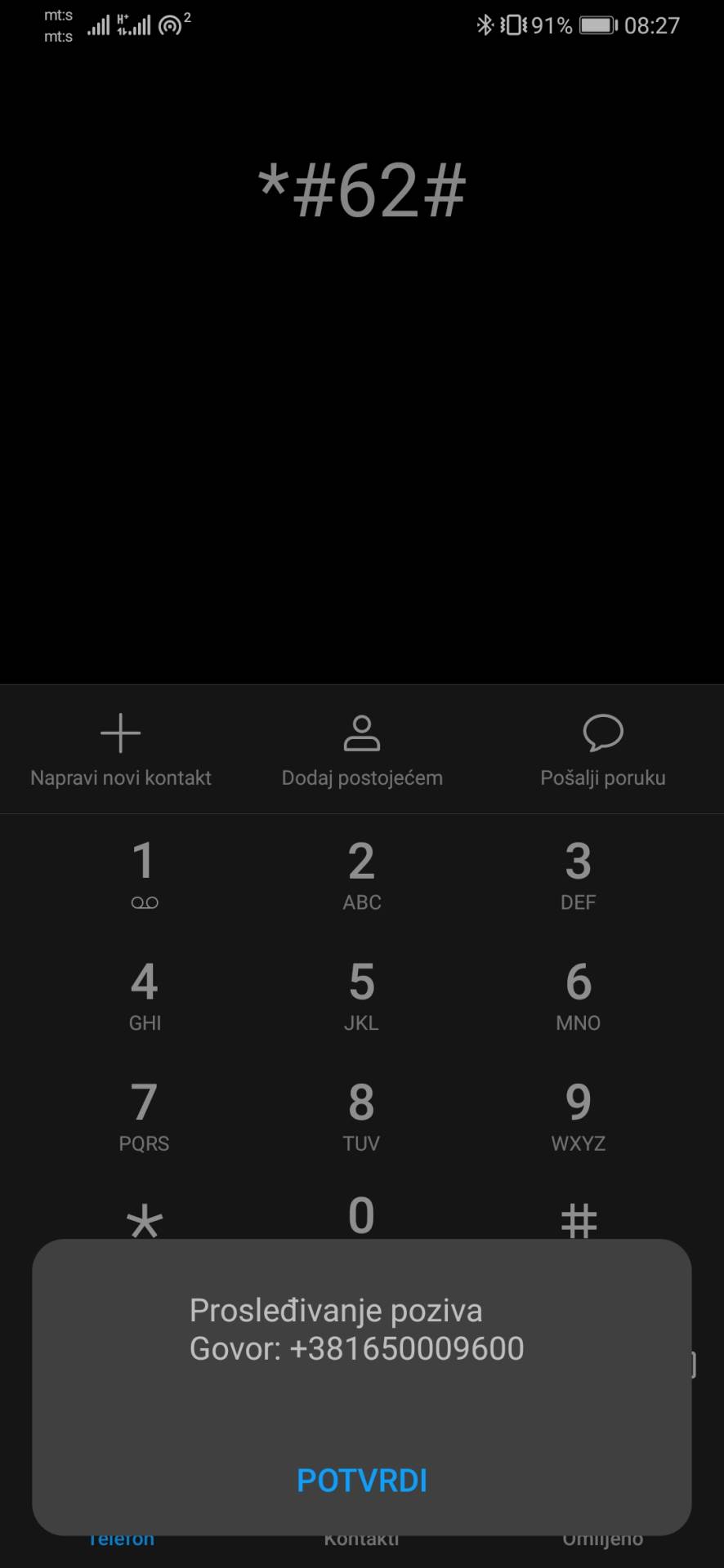 Tajni kodovi telefona kako se koriste