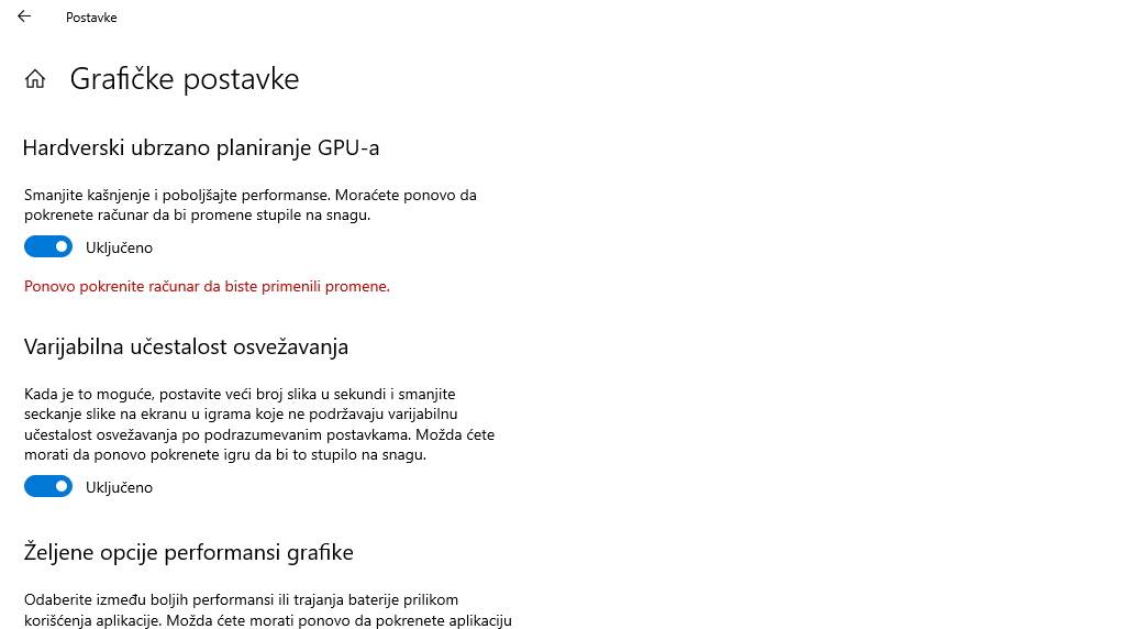 Windows 10 HAGS poboljšava igre na PC foto, Windows 10 HAGS kako aktivirati foto