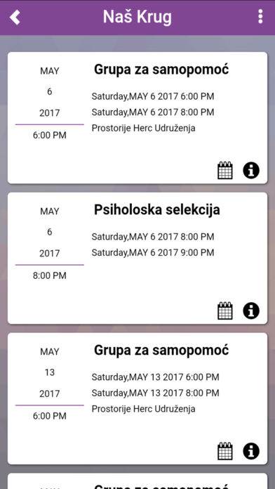 Pomoć psihologa i mentalno zdravlje aplikacija Krug Zdravlja