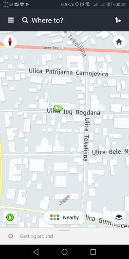 HERE WeGo mape Srbije 3D, 3D mape Srbije, Mapiranje Srbije u 3D okruženju