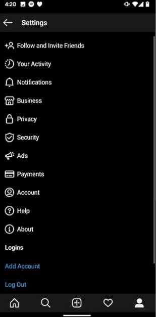 Instagram Dark Mode, Instagram Dark Mode kako aktivirati, Instagram BETA Dark Mode