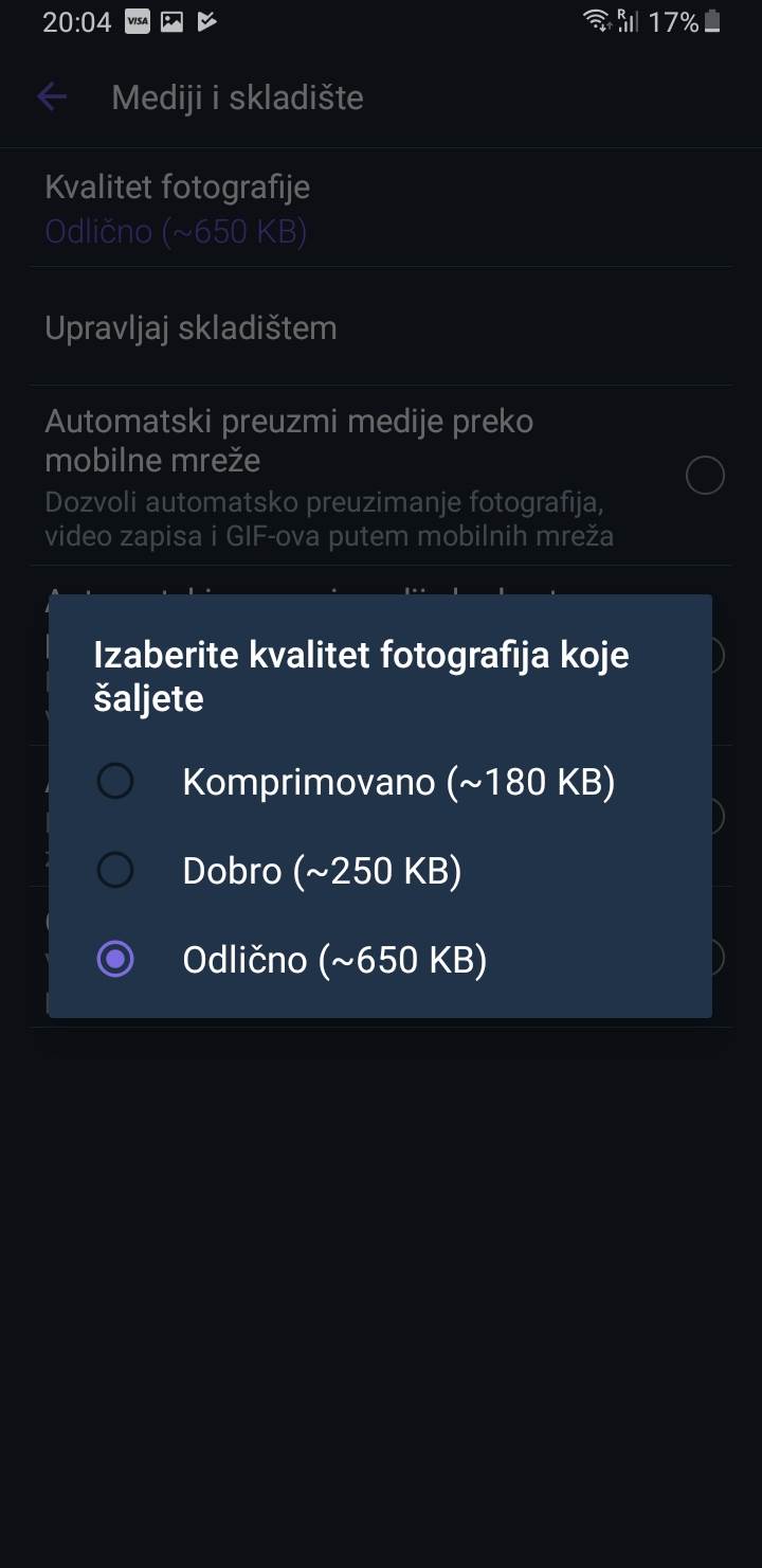 Viber kvalitet fotki, Viber kvalitet fotografija, Kako da povecam kvalitet Viber fotografija