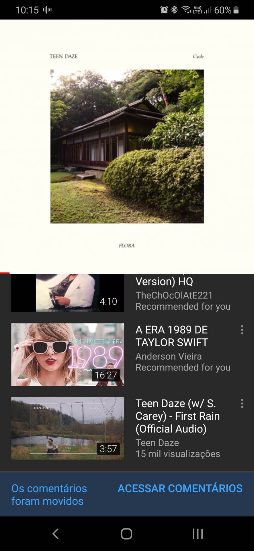 YouTube promena komentari, Komentari YouTube promena, YouTube komentari novi Android aplikacija