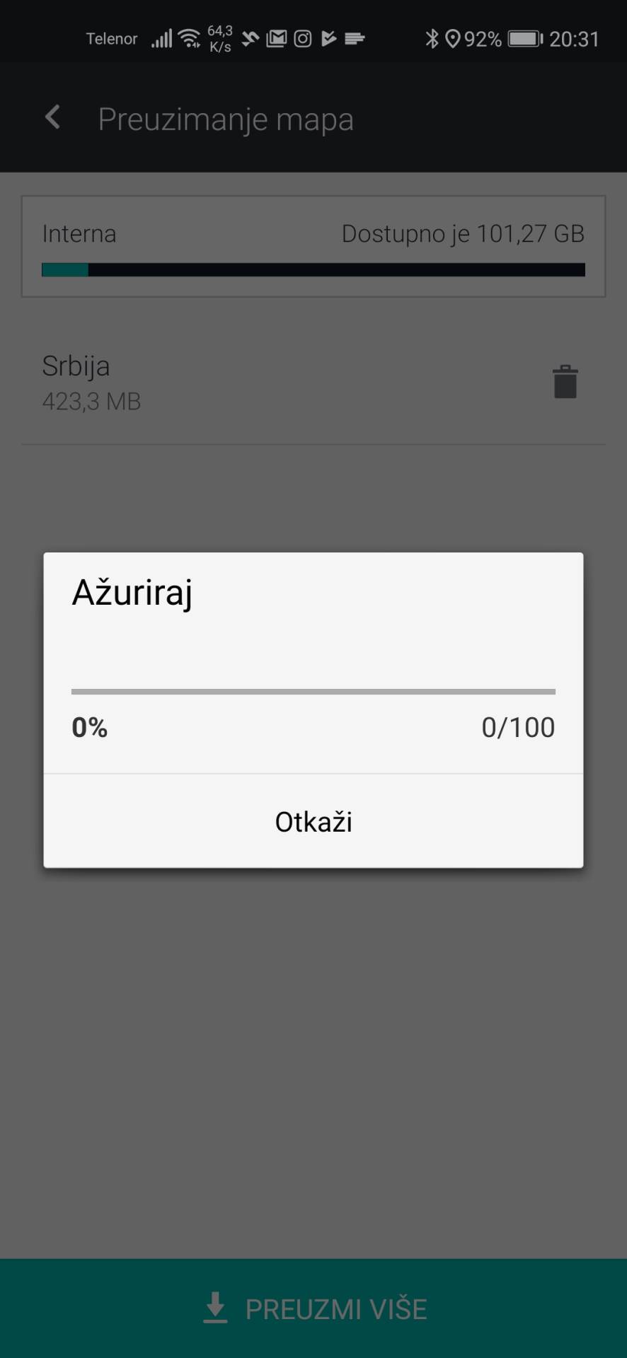 Navigacija mape Srbije autoput Miloš Veliki, GPS Mape Srbije update, Besplatna navigacija bez neta