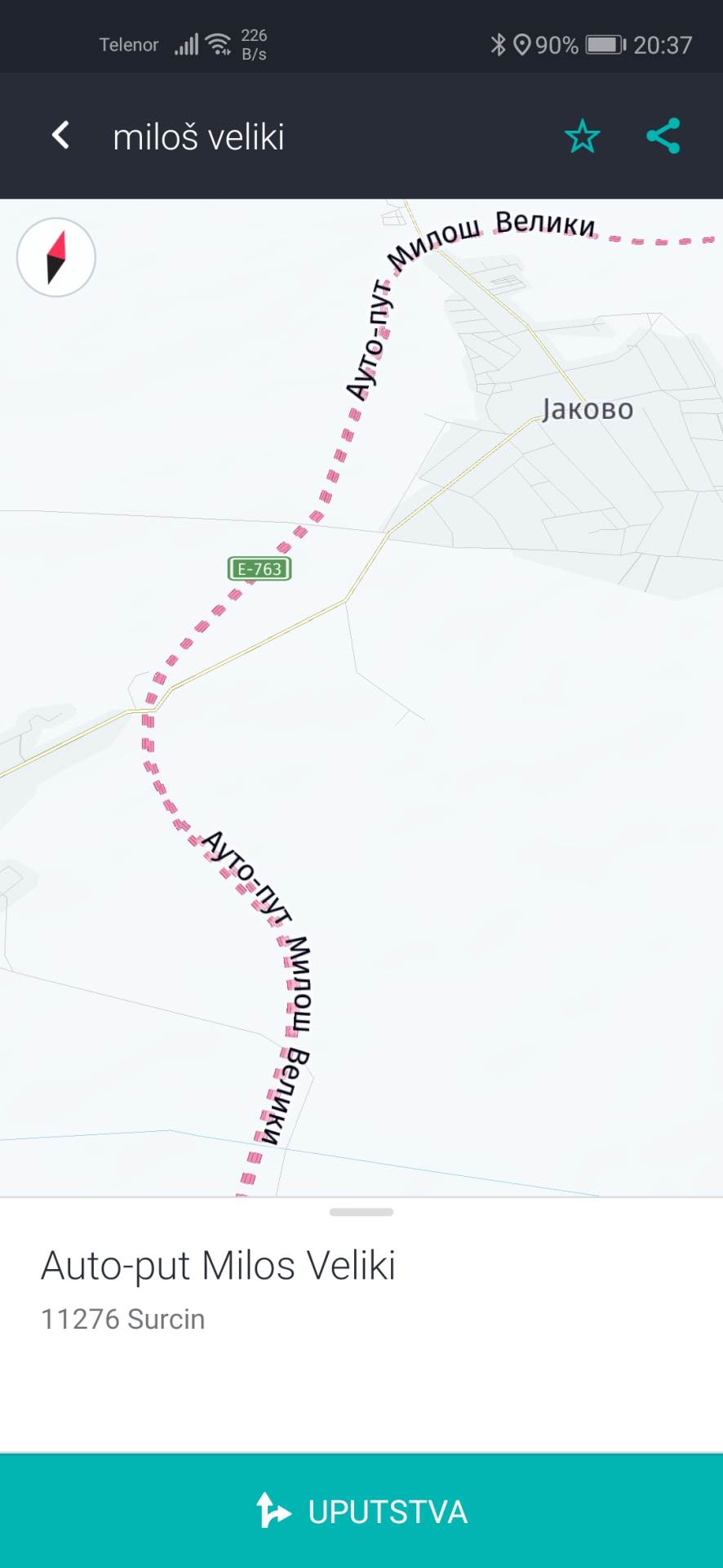 Navigacija mape Srbije autoput Miloš Veliki, GPS Mape Srbije update, Besplatna navigacija bez neta