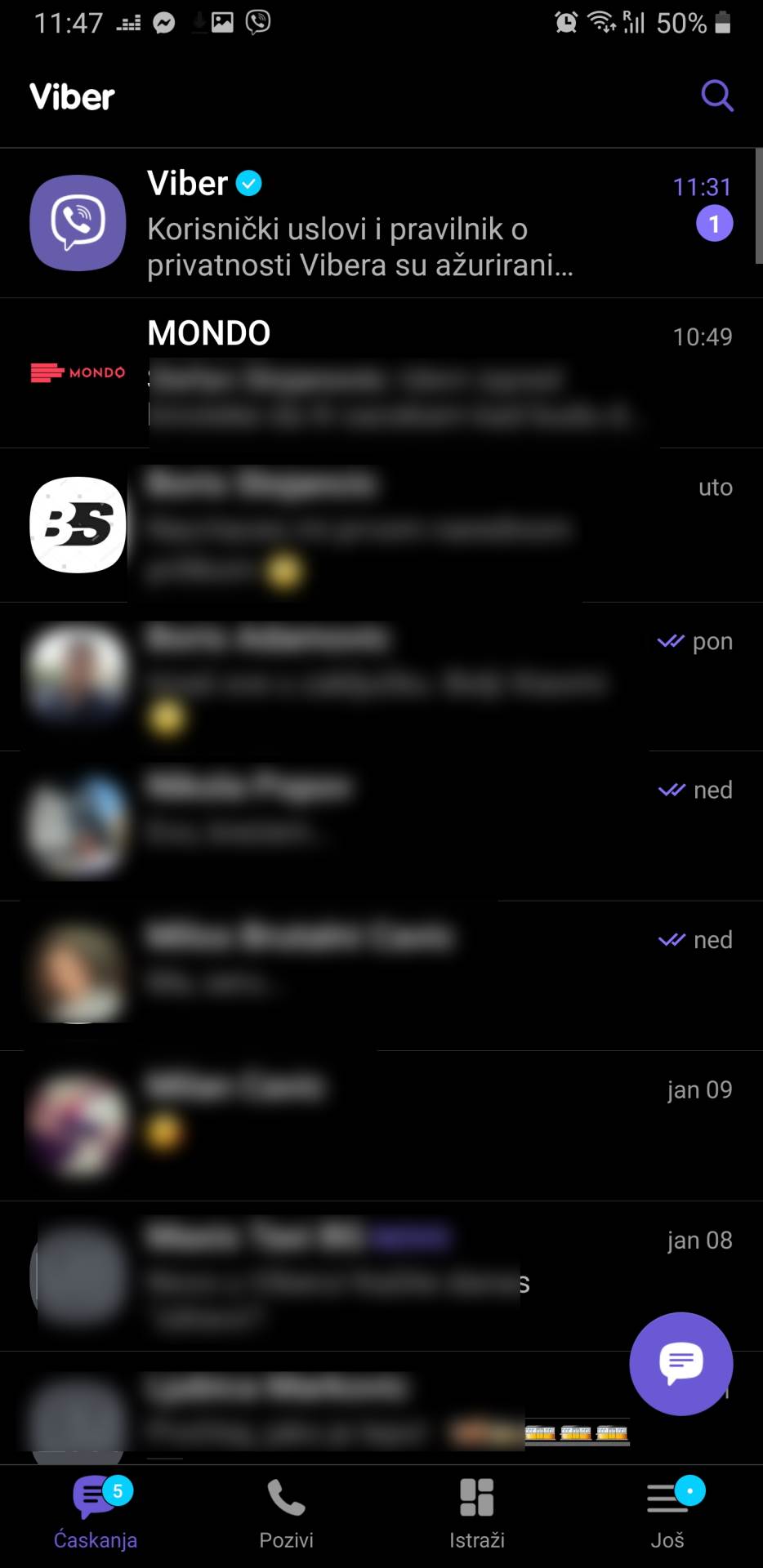 Viber, Rakuten Viber, Pravilnik, Politika poslovanja