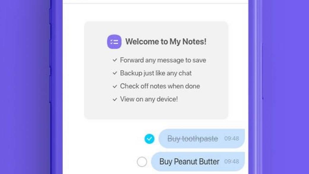 Viber Notes nova funkcija Viber aplikacije, Viber nova opcija Notes