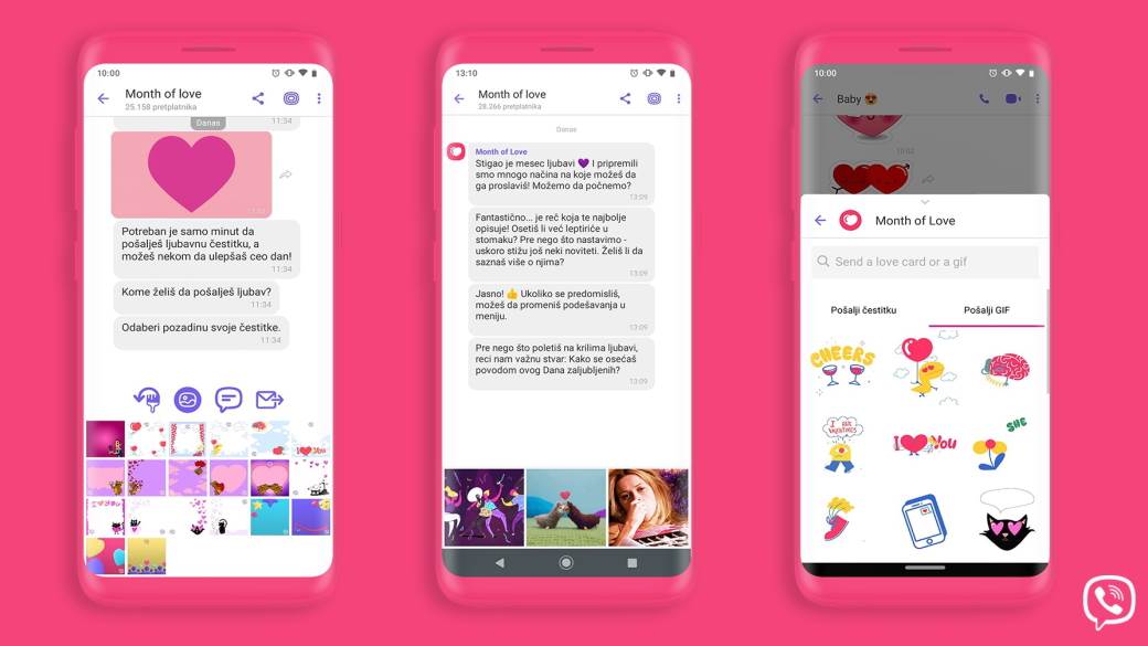 Viber Vibertin šta je kako radi, Viber Mesec Ljubavi, Viber mesec ljubavi šta je, Viber Srbija app