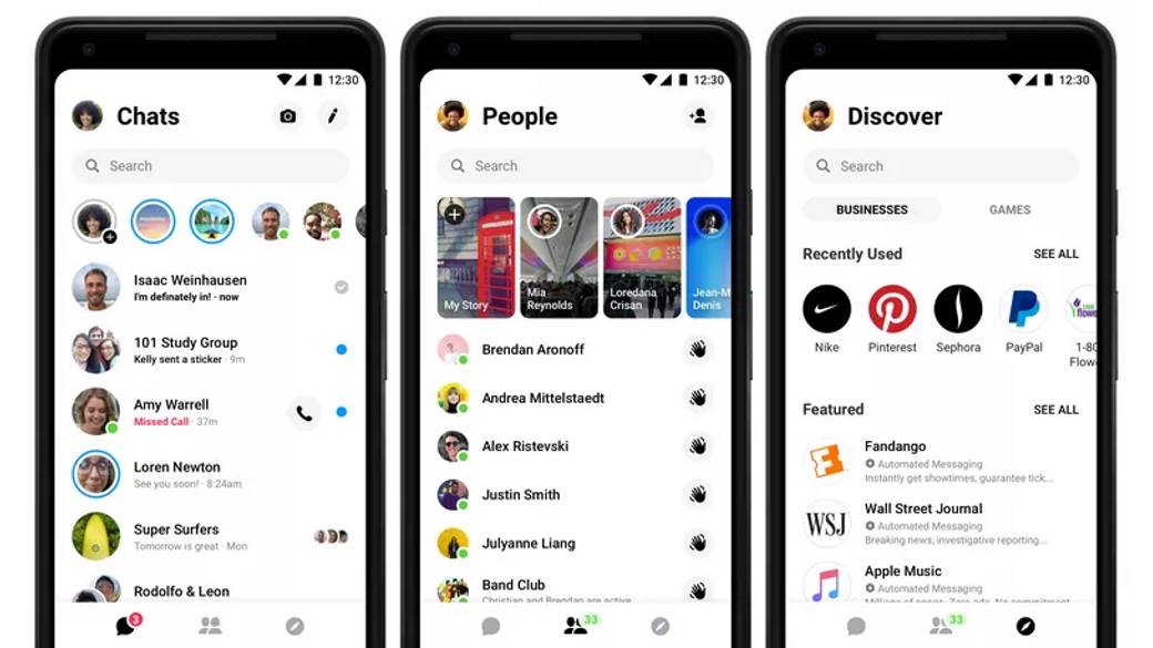 Novi Messenger manje memorije, brže radi, Bolji novi Messenger, Messenger promena, Messenger problem