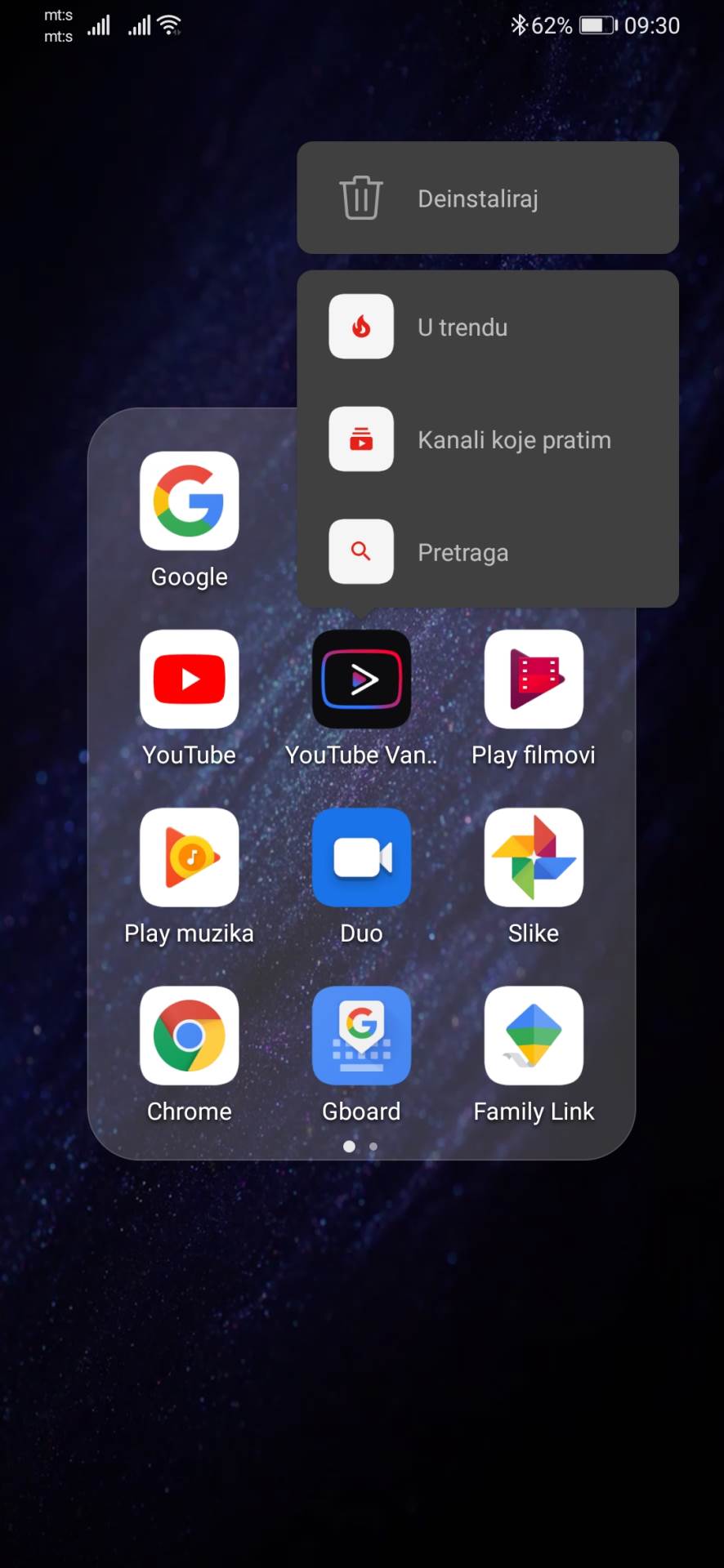Huawei YouTube aplikacija, Huawei Mobile Services aplikacije, Huawei Mate 30 Pro YouTube rešenje