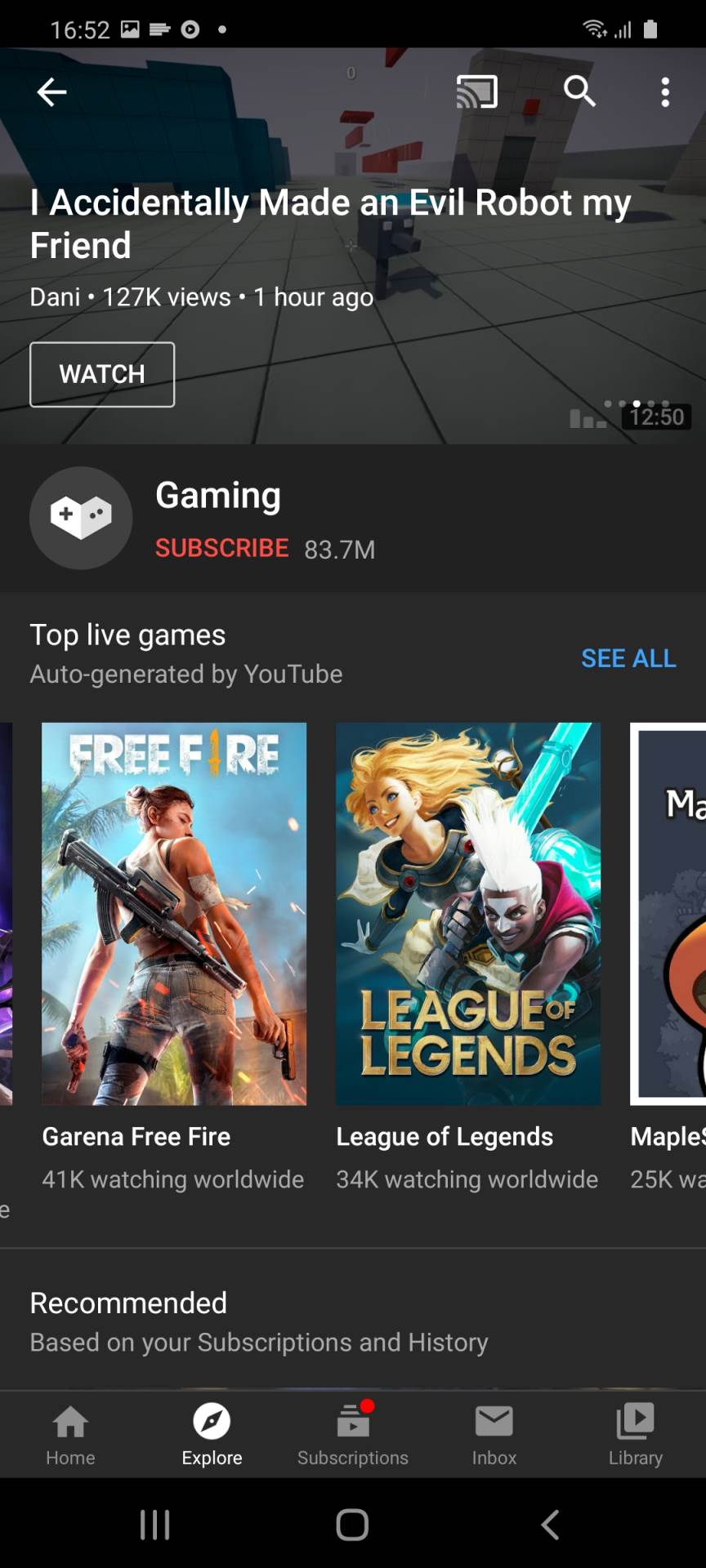 YouTube Trending Explore tab promena, YouTube ukinuo Trending, YouTube gde je Trending