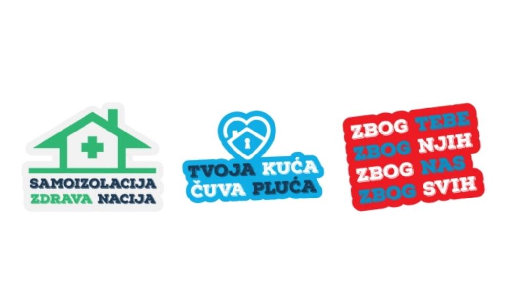 Viber stikeri Republika Srbija korona virus, Viber #OstaniKodKuce Republika Srbija stikeri korona