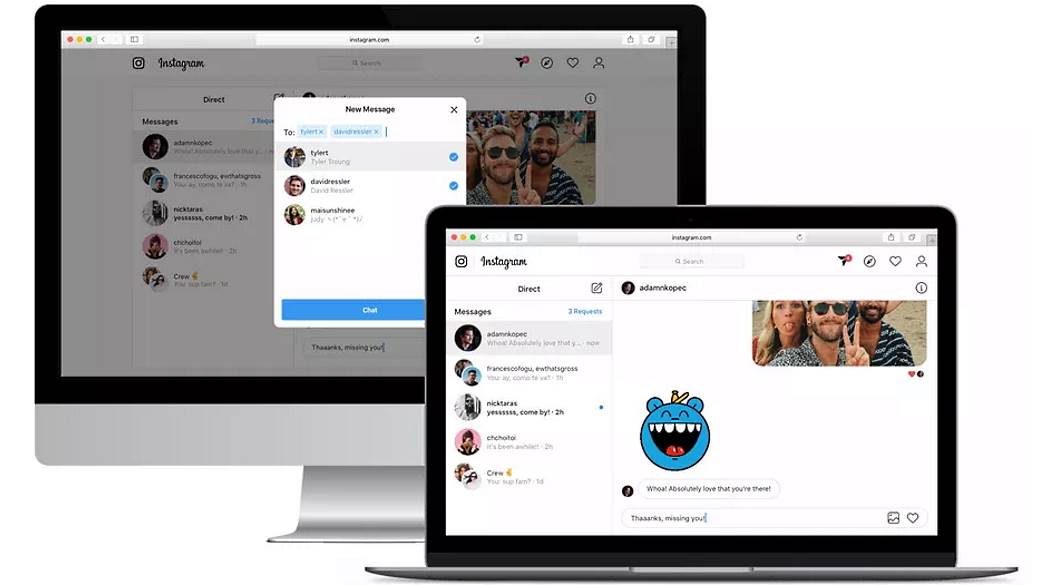 Instagram Direct Messages web kako se koristi, Kako da mi stižu DM poruke na kompjuteru