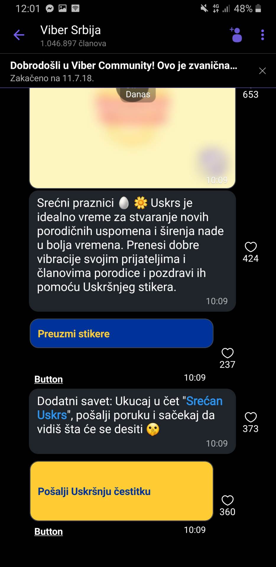 Viber Srecan Uskrs poruka animacija, Kako da cestitam Uskrs, Viber Uskrs cestitka