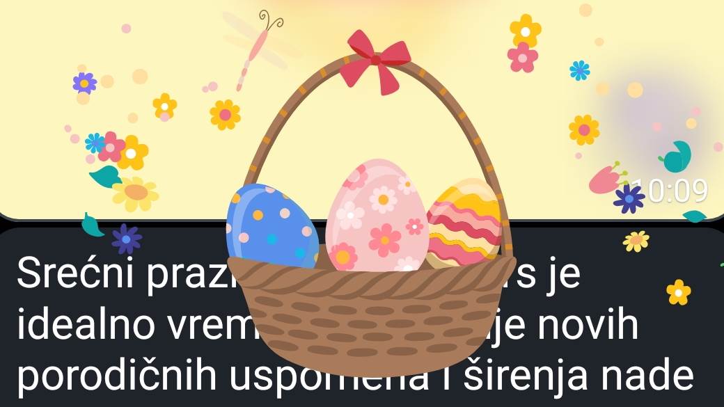 Viber Srecan Uskrs poruka animacija, Kako da cestitam Uskrs, Viber Uskrs cestitka