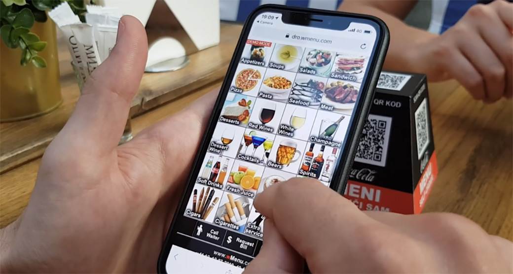 meni.rs digitalni meni, Digitalizacija menija, Digitalni meni bez dodirivanja u restoranima, meni