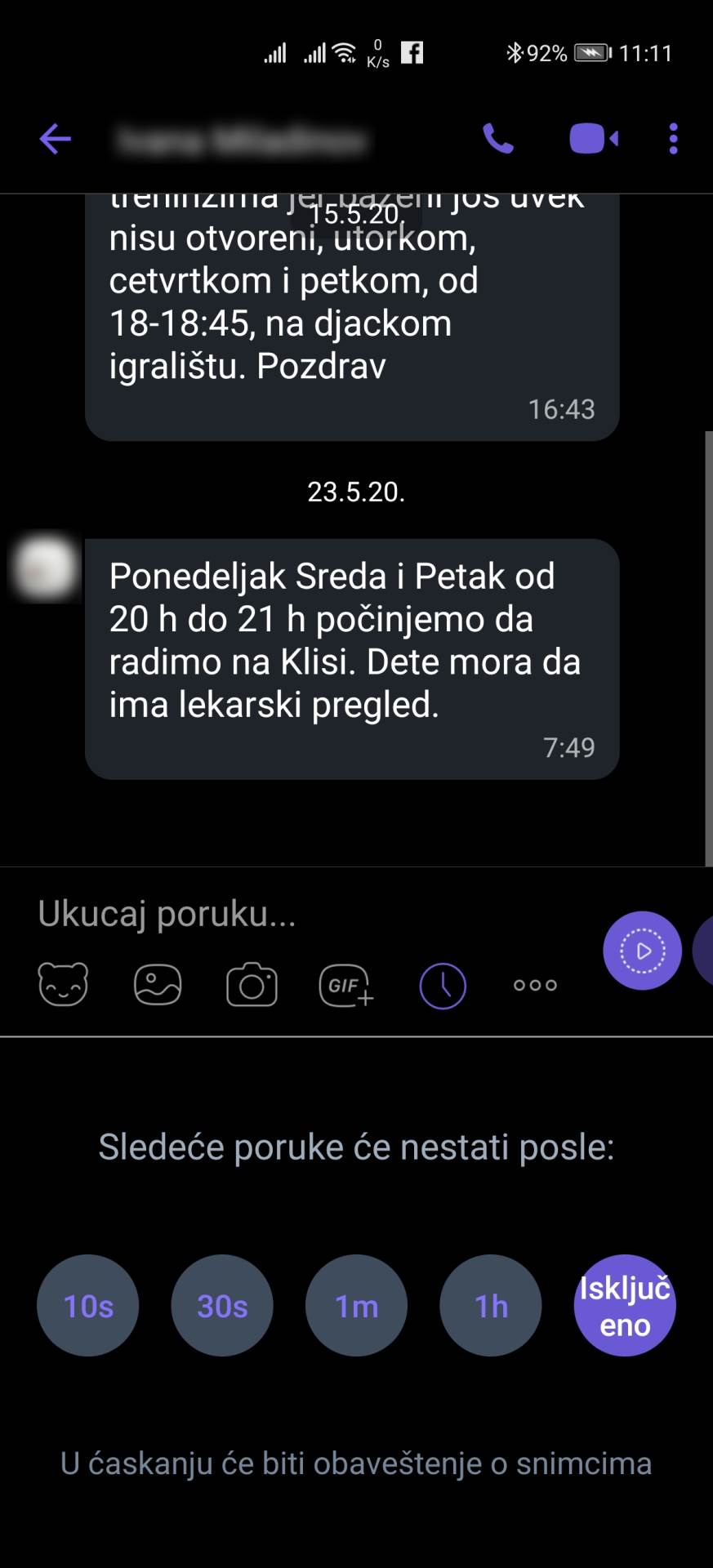 Viber nestajuce poruke video foto, Kako slati Viber nestajuce poruke, Viber Disappearing Messages