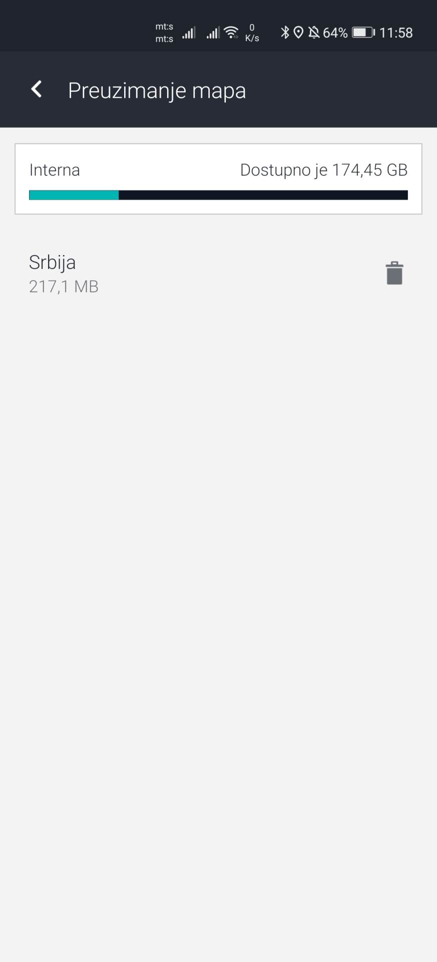Besplatna navigacija Here WeGo, Aplikacija Here WeGo mapa Srbije besplatno update, GPS mapa Srbije