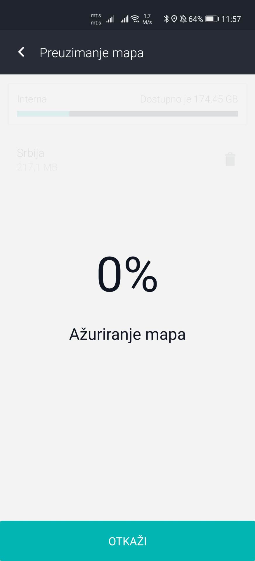 Besplatna navigacija Here WeGo, Aplikacija Here WeGo mapa Srbije besplatno update, GPS mapa Srbije