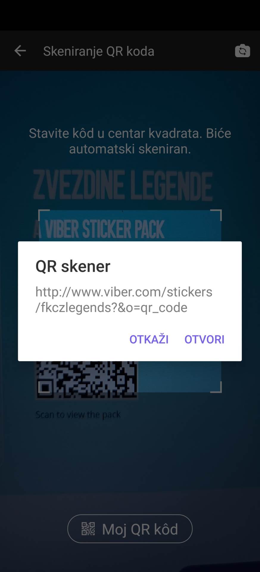 Viber Crvena zvezda legende stikeri, Kako preuzeti Crven zvezda Viber stikeri svi paketi