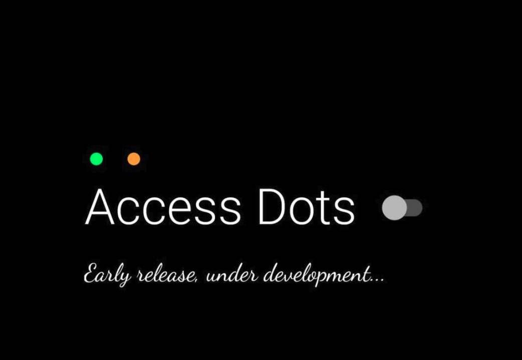 Narandžasta i zelena tacka iPhone za Android, Access Dots - iOS 14 cam-mic access indicators app