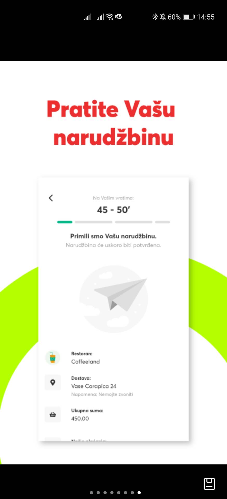 Donesi aplikacija Huawei AppGallery download, Narucivanje hrane preko interneta Donesi aplikacija