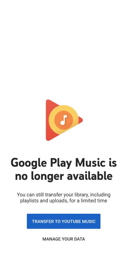 google play music youtube muzika aplikacija ugasena