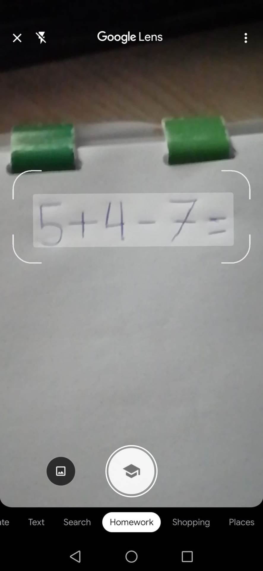 google matematika rešavanje zadatka uz pomoc telefona android google lens kalkulator nastavnici