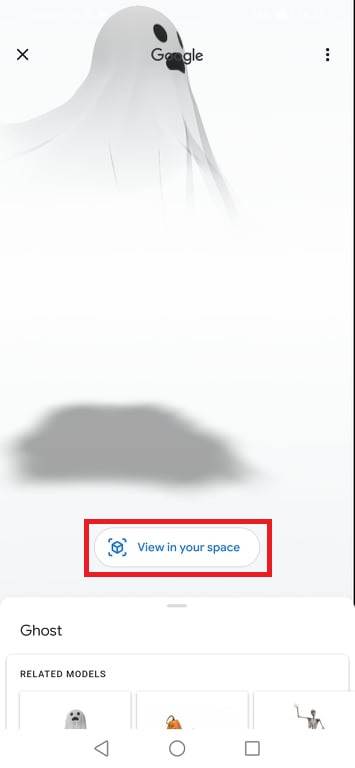 duh aplikacija noc veštica google android telefon proširena realnost ar tehnologija