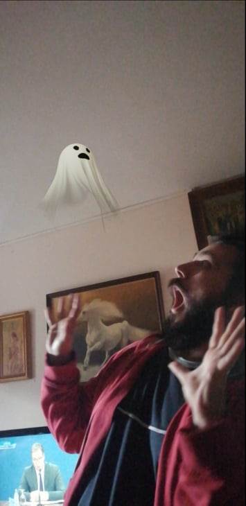 duh aplikacija noc veštica google android telefon proširena realnost ar tehnologija