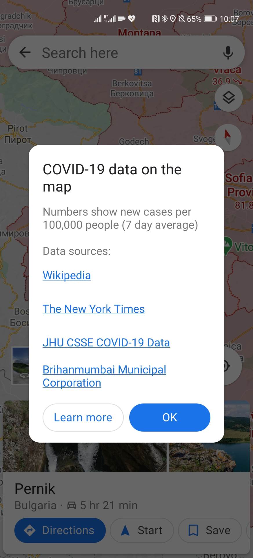 Google Maps plaćanje parkinga, ocene restorana, COVID informacije