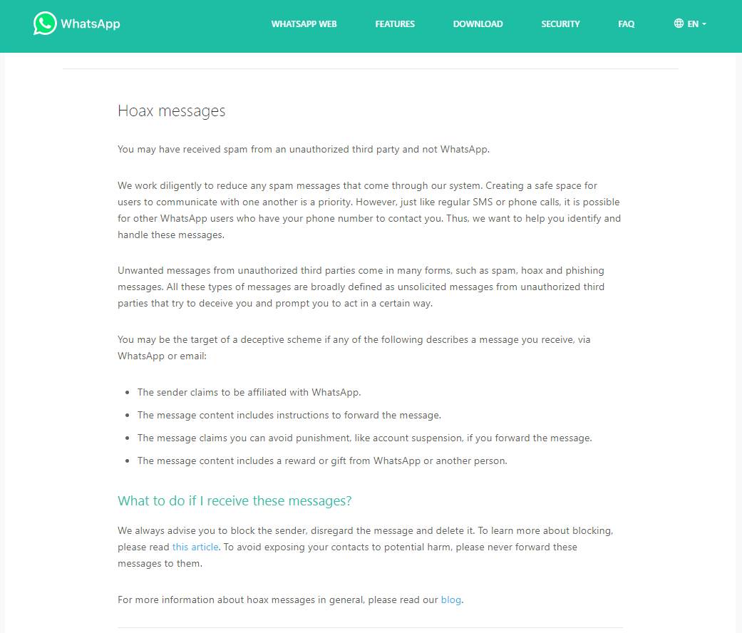 vocap poruka virus zaštita telefona  