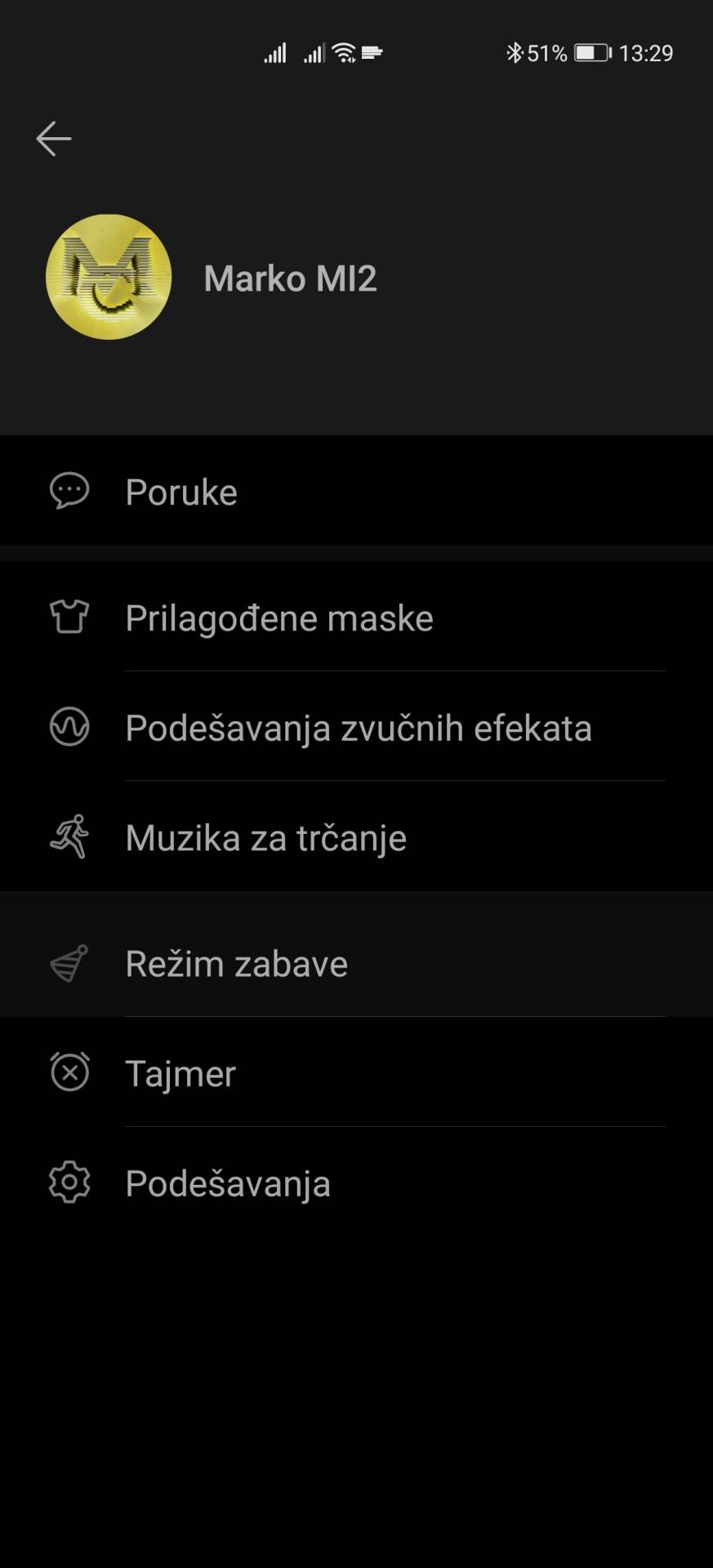 huawei p smart 2021 test opis telefona party mode zabava slušanje muzike zajedno kako radi