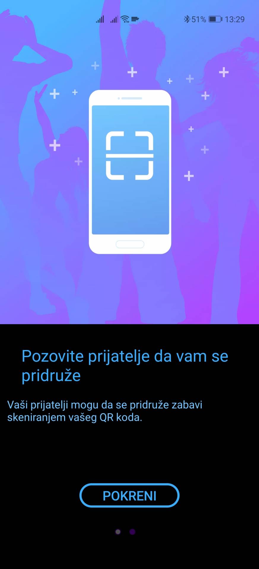 huawei p smart 2021 test opis telefona party mode zabava slušanje muzike zajedno kako radi