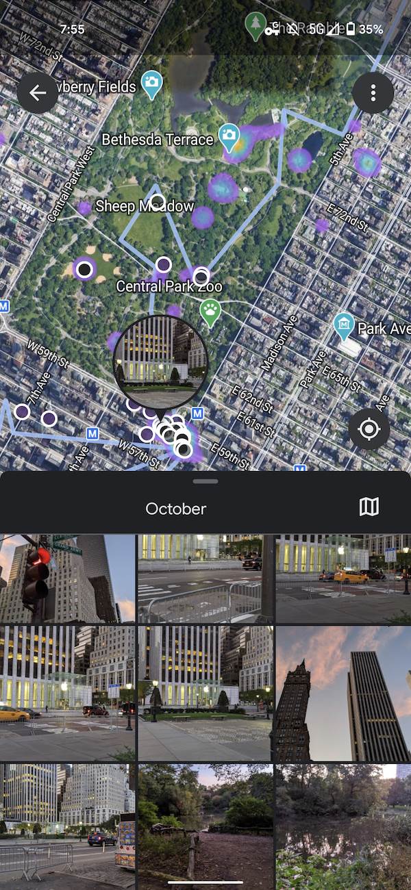 google maps photos aplikacija prikupljanje podataka