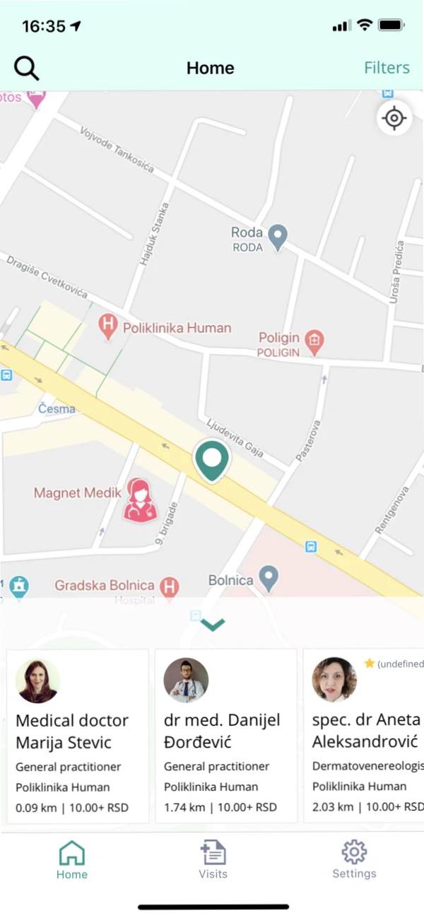 zdravlje na klik zdravstvena aplikacija gdc visit me lečenje od kuće global digital clinic