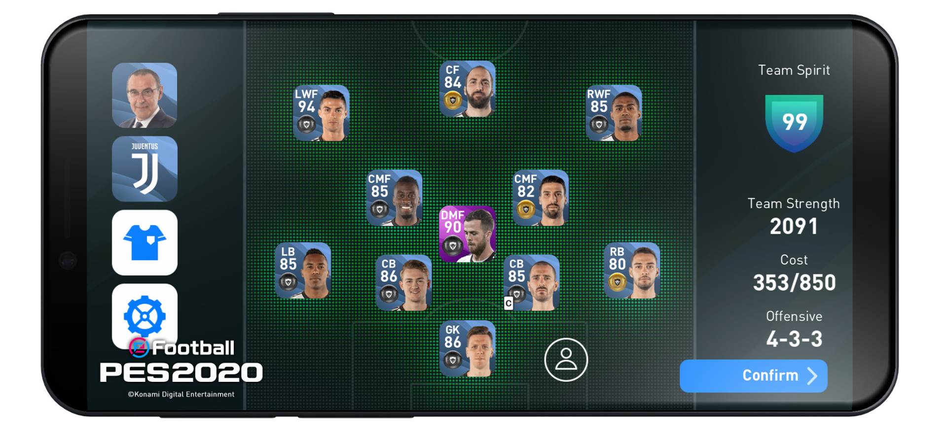 eFootball PES 2020 mobile za Android i iOS, mobilni PES 2020, Kako da igram PES 2020 na telefonu