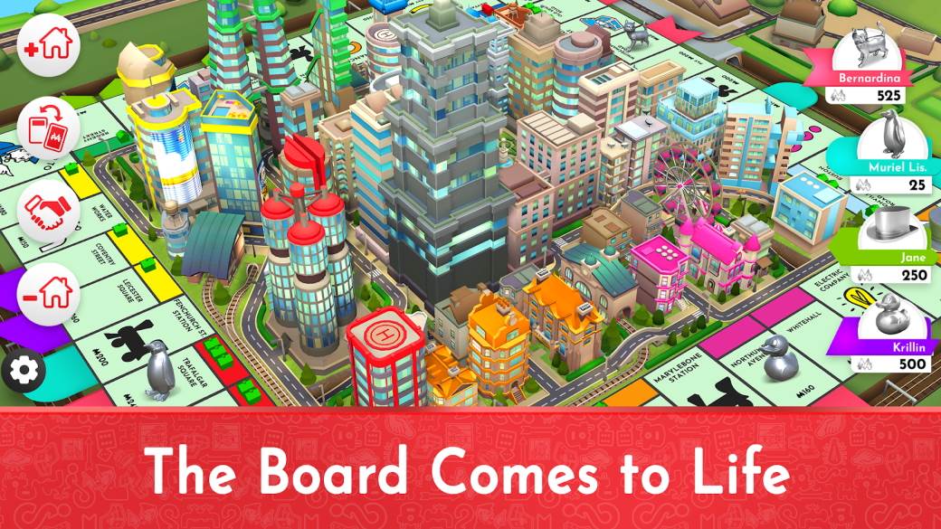 Monopol mobilna igra, Monopol džepno izdanje, Monopoly iOS, Android game, Monopol igra mobilni