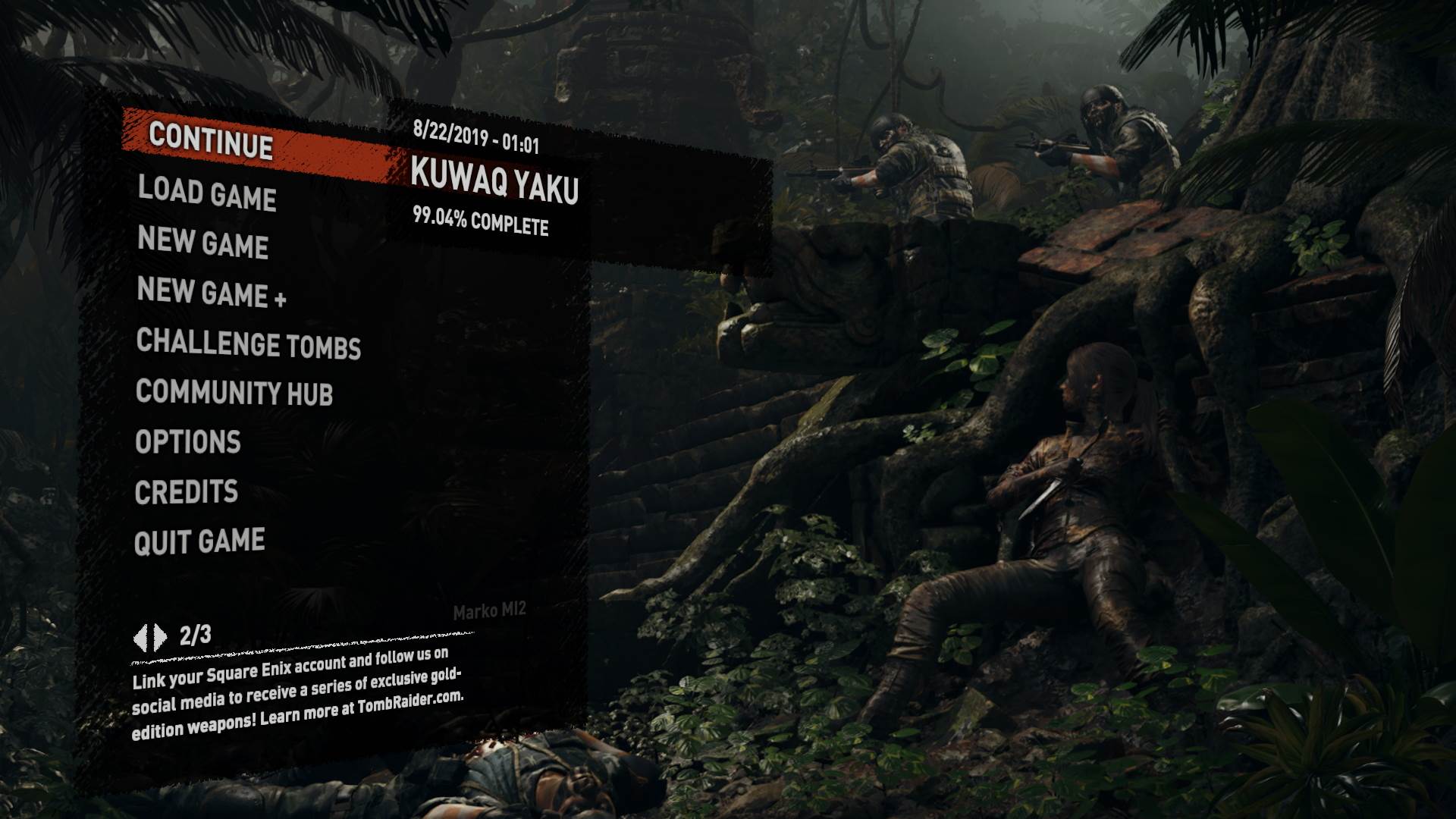 Shadow of the Tomb Raider Definitive Edition, Lara Kroft trenerka, Lara Kroft fitnes