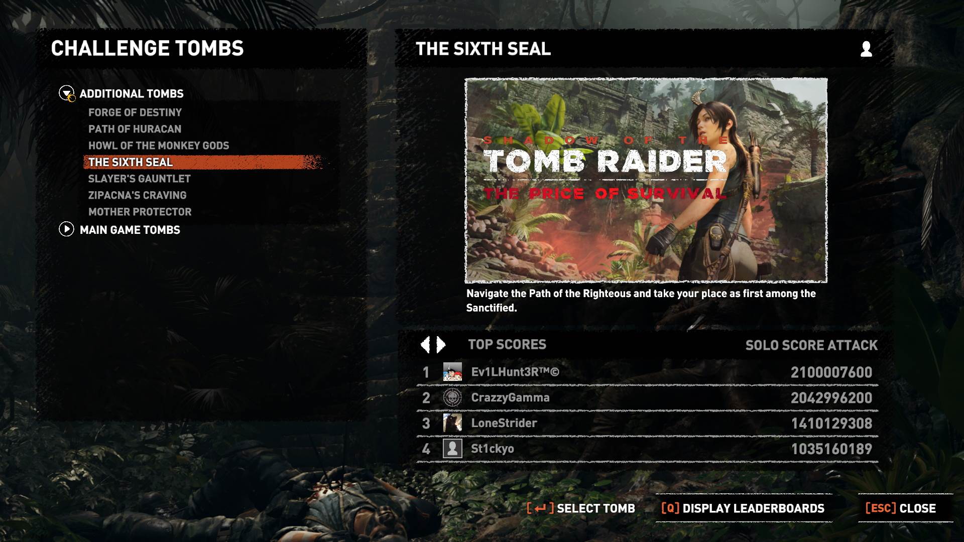 Shadow of the Tomb Raider Definitive Edition, Lara Kroft trenerka, Lara Kroft fitnes