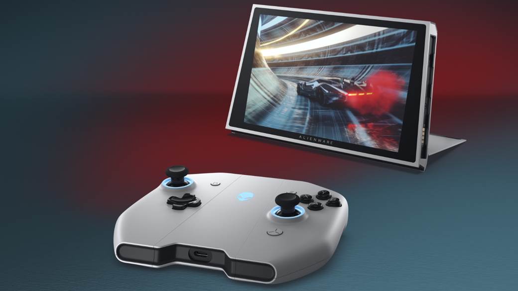 Dell Concept UFO CES 2020 gaming tablet kao Switch konzola