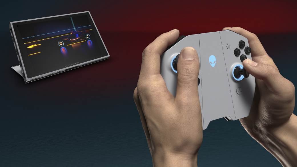 Dell Concept UFO CES 2020 gaming tablet kao Switch konzola