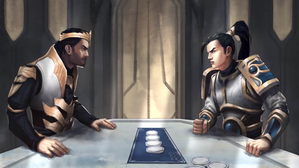 Tellstones: King’s Gambit Riot League of Legends poker društvena igra blefiranje