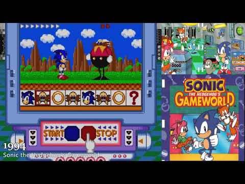 Besplatna video igra Sonic Sega Mega rodendan konzola besplatno