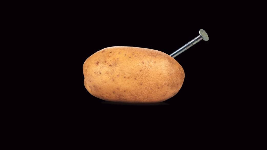 Doom na krompiru Video igra konzole test za trudnocu