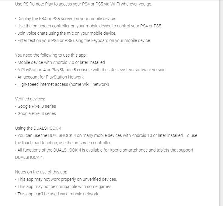 PlayStation 5 Sony Android mobilni telefoni Remote Play igranje 