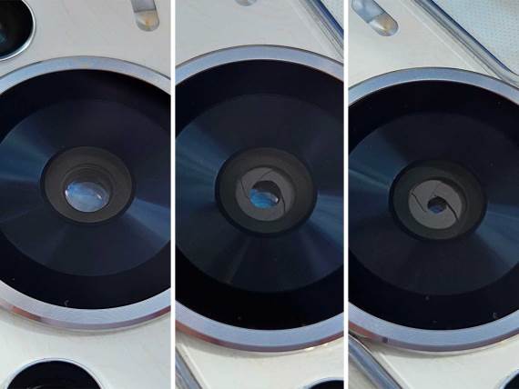 P60 Pro podesivi fizički otvor blende