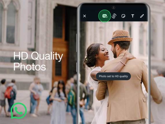 WhatsApp slanje HD slika