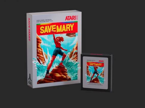Save Mary, video igra, Atari 2600+