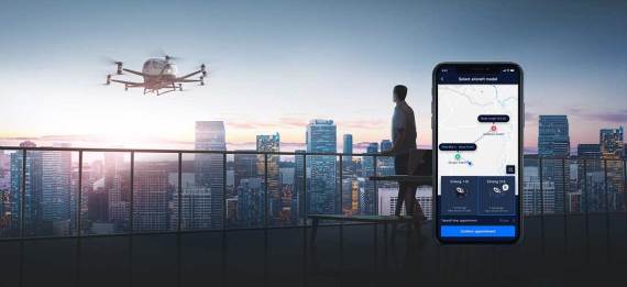 EHang E216 S naručivanje letećeg taksija
